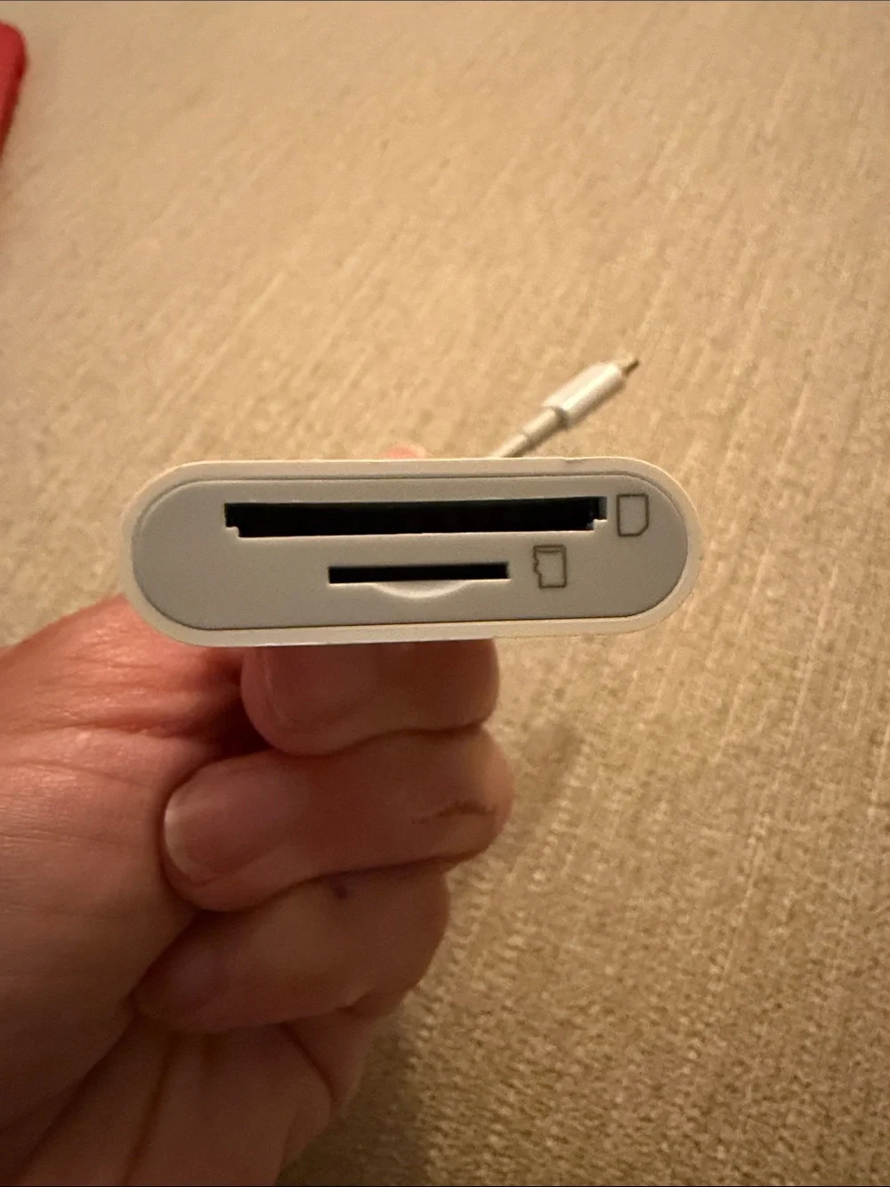 SD Card Reader for iPhone iPad Camera